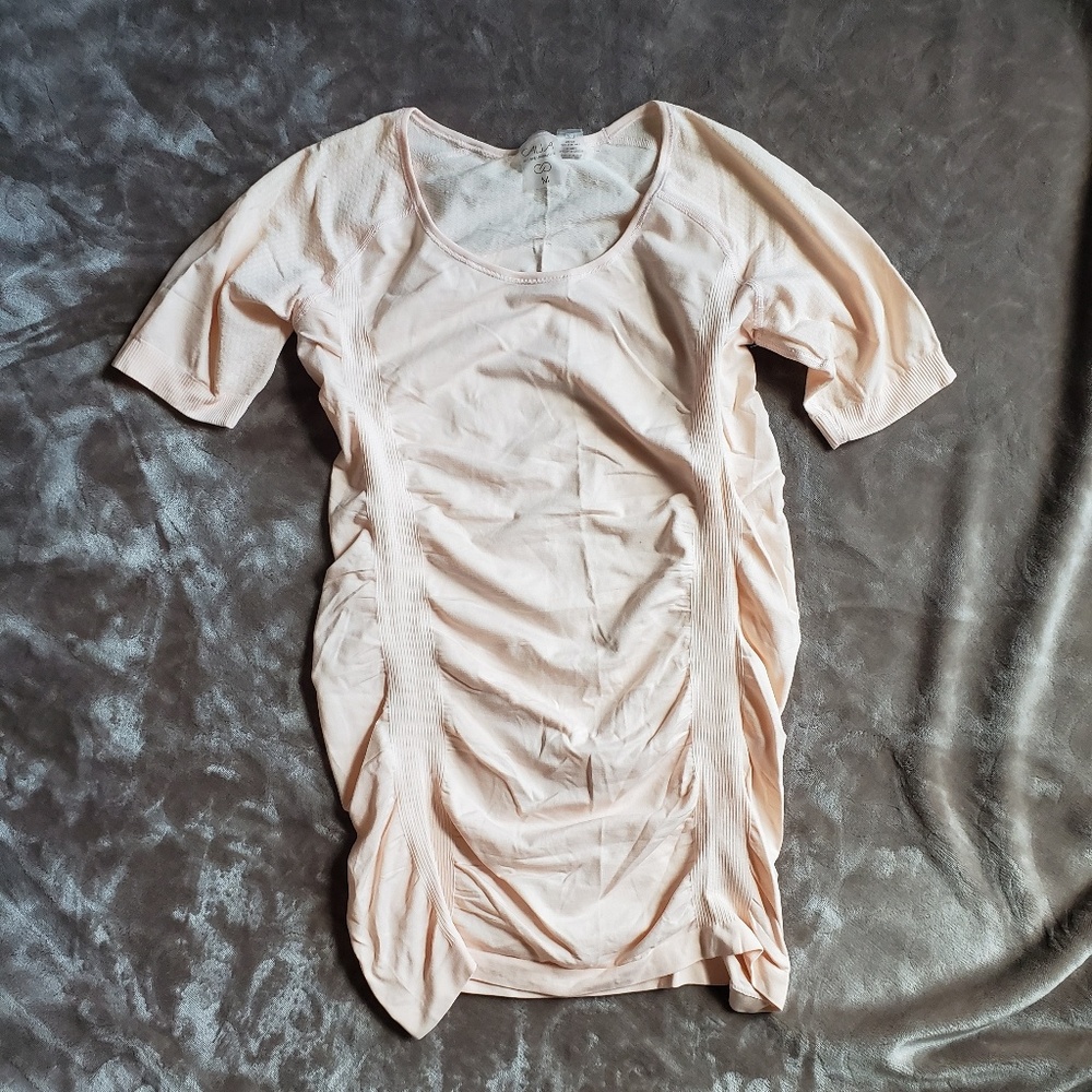 Light pink work out top